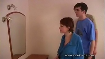 Russian Pregnant Teen Enjoys Playful Time With Her Siblings