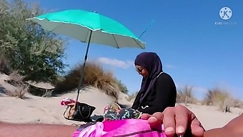 I Startled A Muslim Man By Exposing My Genitals At The Seaside!