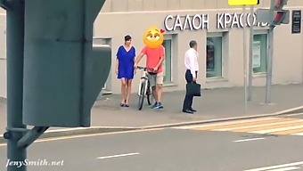 Jeny'S Public Exhibition Captured By Hidden Camera