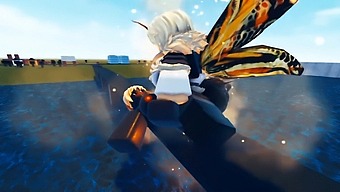 Giant Monster Erotica Battle Between Godzilla And Mothra In A Roblox Video