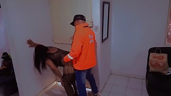 A Chance Encounter With A Delivery Man Turns Into A Steamy Session Of Erotic Pleasure And Submission