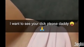Snapchat Chat A Barátom Apjával, Ami Orgazmushoz Vezet - Joyliii