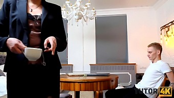 Janine Hard, Russian Milf, And Pornstar, In A Steamy Lesson With Her Tutor