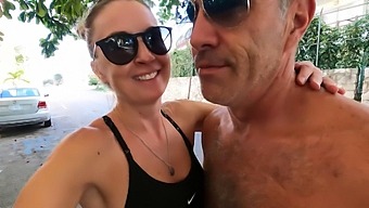 Amateur Couple'S Steamy Encounter Captured On Camera